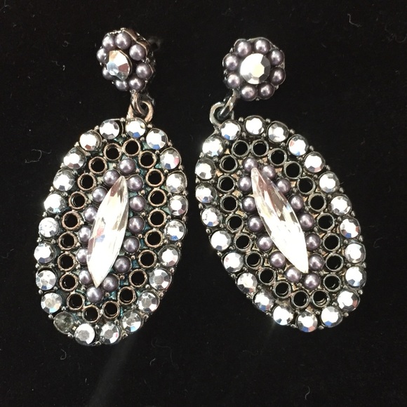 🎉HP🎉Coco + Carmen Sparkly Fashion  Drop Earrings - Picture 6 of 6